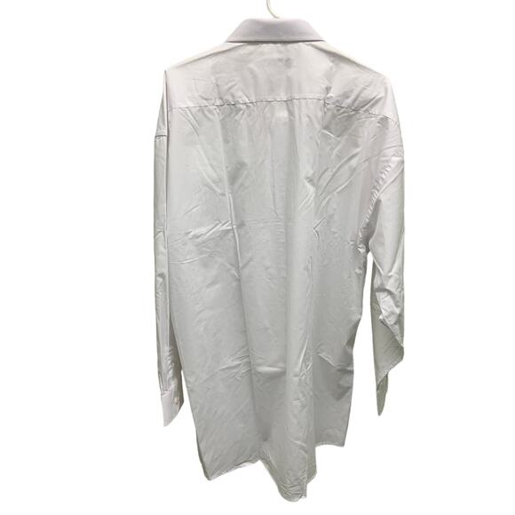 Gianfranco Ruffini White Button Down Shirt Size 34 NWT - Picture 4 of 8